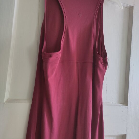 Lululemon Get Going Maxi Tank Dress in Red (worn twice, no flaws) - Picture 9 of 10
